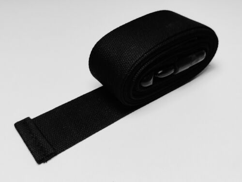 Clickable Yoga Strap (Black)